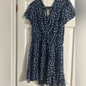 Blue Floral Women’s Sundress size Large